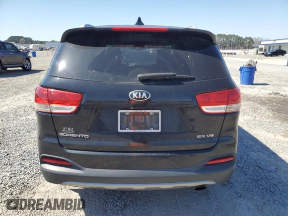 2016 Kia Sorento EX with VIN 5XYPH4A51GG146842, listed as a Copart auction lot 48959695 with 148,574 mi miles and Salvage Title. Bid and sale history available at carsss.com. Image 6.