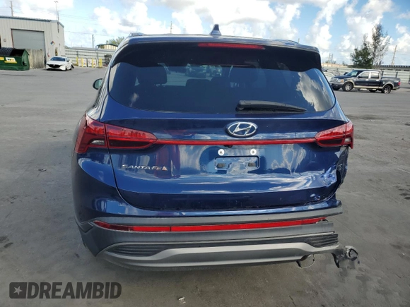 2021 Hyundai Santa Fe SE with VIN 5NMS14AJ0MH339397, listed as a Copart auction lot 45159555 with 88,929 mi miles and Salvage Title. Bid and sale history available at carsss.com. Image 6.