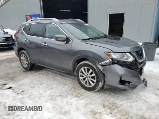 2019 Nissan Rogue S with VIN 5N1AT2MV8KC740020, listed as a Copart auction lot 45172755 with 82,736 mi miles and Clean Title. Bid and sale history available at carsss.com. Image 4.