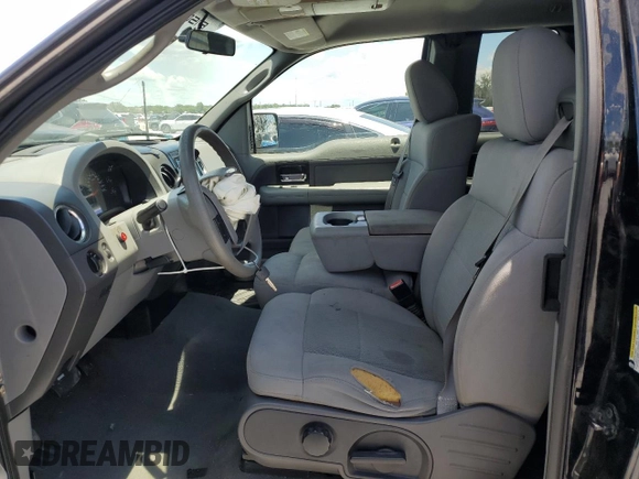 2006 Ford F-150 XLT with VIN 1FTPX12566FA61707, listed as a Copart auction lot 62223845 with 150,056 mi miles and Salvage title. Bid and sale history available at DreamBid. Image 7.