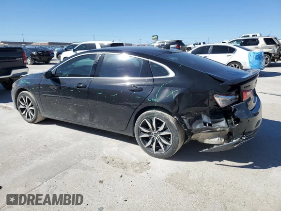 2023 Chevrolet Malibu RS with VIN 1G1ZG5ST2PF129073, listed as a Copart auction lot 47651905 with 38,941 mi miles and Salvage Title. Bid and sale history available at DreamBid. Image 2.