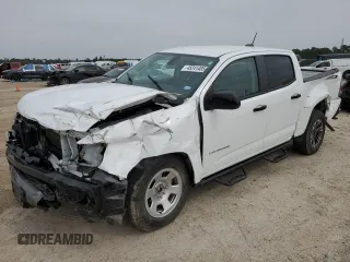 2021 Chevrolet Colorado 2WD Z71 with VIN 1GCGSDEN1M1200745, listed as a Copart auction lot 45241485 with 44,863 mi miles and Salvage Title. Bid and sale history available at carsss.com. Image 1.