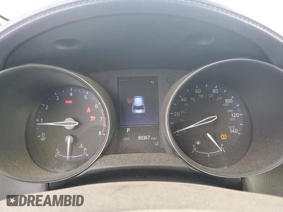 2020 Toyota C-HR LE with VIN NMTKHMBXXLR110234, listed as a Copart auction lot 76006684 with 89,367 mi miles and Salvage Title. Bid and sale history available at DreamBid. Image 9.