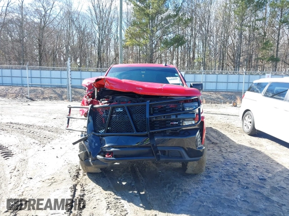 2021 Chevrolet Silverado 1500 Custom Trail Boss with VIN 1GCPYCEF6MZ374961, listed as a IAAI auction lot 41450188 with 41,605 mi miles and . Bid and sale history available at DreamBid. Image 12.