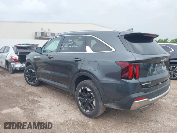 2024 Kia Sorento S with VIN 5XYRLDJC1RG254208, listed as a IAAI auction lot 42634400 with 29,794 mi miles and . Bid and sale history available at DreamBid. Image 3.