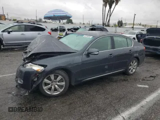 2008 Lexus GS 350 with VIN JTHCE96S880017604, listed as a Copart auction lot 49056865 with 62,364 mi miles and Salvage Title. Bid and sale history available at carsss.com. Image 1.