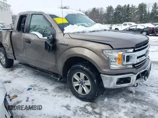 2018 Ford F-150 XL with VIN 1FTFX1EGXJKC36310, listed as a IAAI auction lot 41475018 with 116,662 mi miles. Bid and sale history available at carsss.com. Image 1.