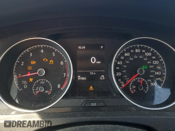 2019 Volkswagen Golf SportWagen S with VIN 3VWY57AU6KM512342, listed as a Copart auction lot 47112595 with 97,965 mi miles and Salvage Title. Bid and sale history available at carsss.com. Image 9.