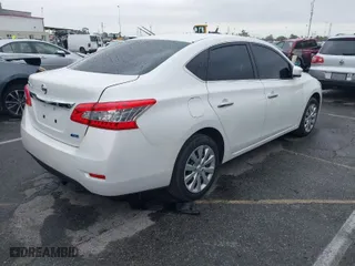 2014 Nissan Sentra S with VIN 3N1AB7AP1EL625538, listed as a IAAI auction lot 41805117 with 113,164 mi miles. Bid and sale history available at carsss.com. Image 4.