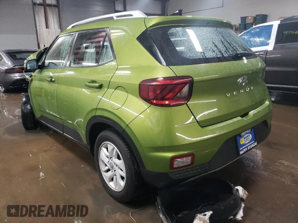 2020 Hyundai Venue SEL with VIN KMHRC8A3XLU027012, listed as a Copart auction lot 45760145 with 62,566 mi miles and Salvage Title. Bid and sale history available at carsss.com. Image 2.