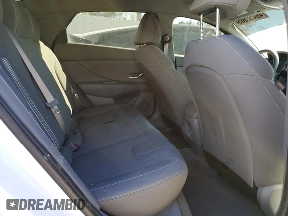 2024 Hyundai Elantra SEL with VIN KMHLM4DG3RU755774, listed as a Copart auction lot 49458605 with 10,842 mi miles and Salvage Title. Bid and sale history available at carsss.com. Image 12.