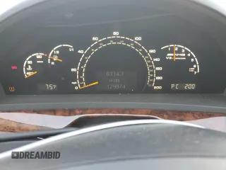 2004 Mercedes-Benz S 55 AMG with VIN WDBNG74J54A407159, listed as a Copart auction lot 51327975 with 129,074 mi miles and Salvage Title. Bid and sale history available at DreamBid. Image 9.