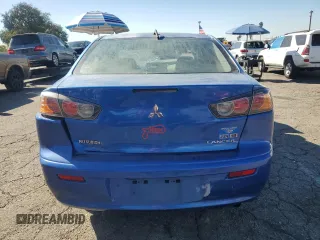 2011 Mitsubishi Lancer ES with VIN JA32U2FU9BU010569, listed as a Copart auction lot 76835094 with 184,796 mi miles and Salvage Title. Bid and sale history available at DreamBid. Image 6.