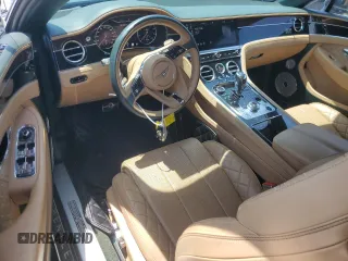 2020 Bentley Continental GT First Edition with VIN SCBCG2ZG9LC075046, listed as a Copart auction lot 57304795 with 32,669 mi miles and Salvage title. Bid and sale history available at DreamBid. Image 8.