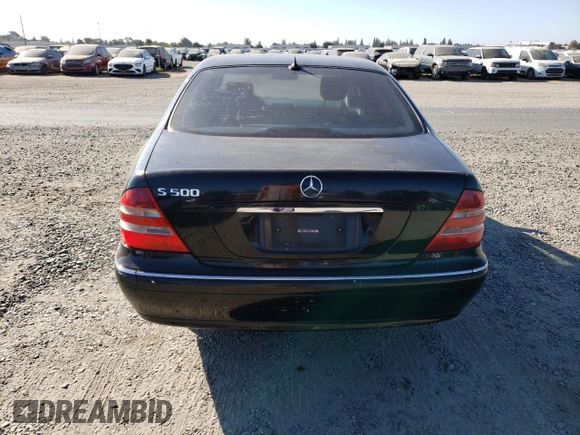 2000 Mercedes-Benz S-Class with VIN WDBNG70J9YA057014, listed as a Copart auction lot 76177854 with 0 mi miles and Clean Title. Bid and sale history available at carsss.com. Image 6.