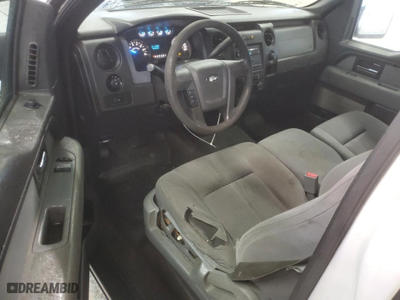 2014 Ford F-150 XL with VIN 1FTNF1CF4EKE27994, listed as a Copart auction lot 52260405 with 282,140 mi miles and Clean Title. Bid and sale history available at carsss.com. Image 8.
