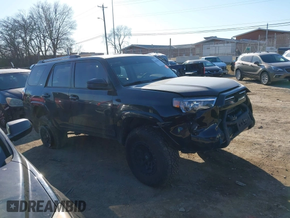 2023 Toyota 4Runner SR5 with VIN JTEMU5JR0P6090379, listed as a IAAI auction lot 41426594 with 45,272 mi miles and . Bid and sale history available at DreamBid. Image 1.
