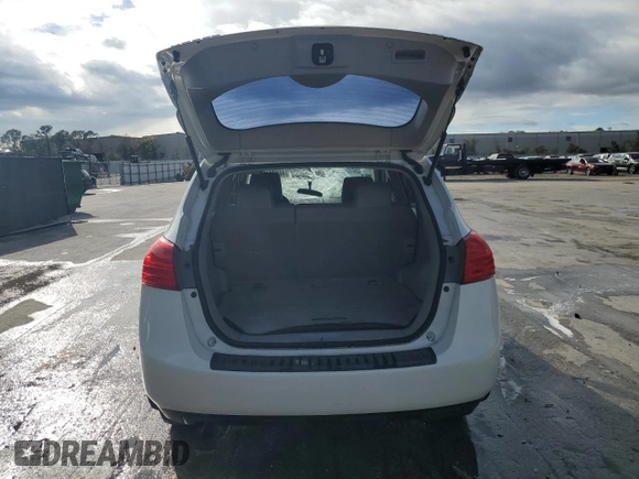 2009 Nissan Rogue SL with VIN JN8AS58VX9W449597, listed as a Copart auction lot 46809065 with 152,781 mi miles and Salvage Title. Bid and sale history available at carsss.com. Image 6.