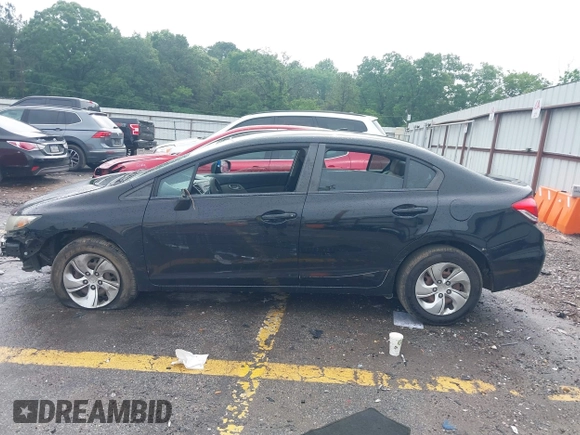 2015 Honda Civic LX with VIN 19XFB2F50FE218409, listed as a IAAI auction lot 42209021 with 165,918 mi miles and . Bid and sale history available at DreamBid. Image 14.
