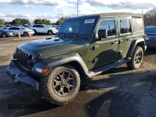 2021 Jeep Wrangler Unlimited Sport Altitude с VIN 1C4HJXDG7MW581192, выставлен на аукционе Copart как лот 86599654 с пробегом 38 065 миль миль и Списание • Salvage title. История ставок и продаж доступна на DreamBid. Изображение 1.