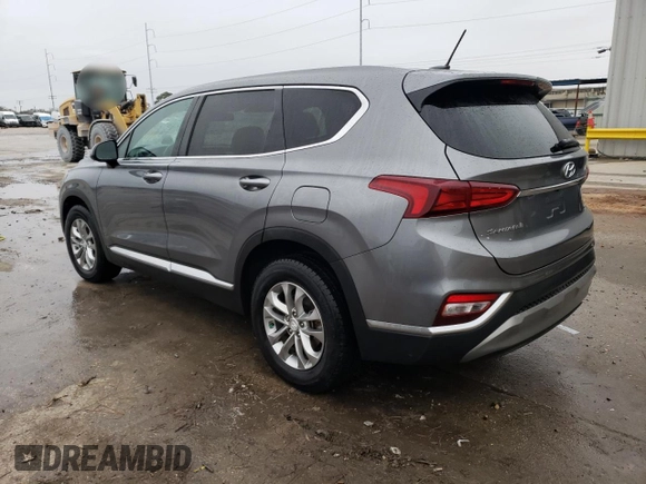 2020 Hyundai Santa Fe SE with VIN 5NMS23AD0LH156470, listed as a Copart auction lot 38749673 with 62,186 mi miles. Bid and sale history available at carsss.com. Image 2.