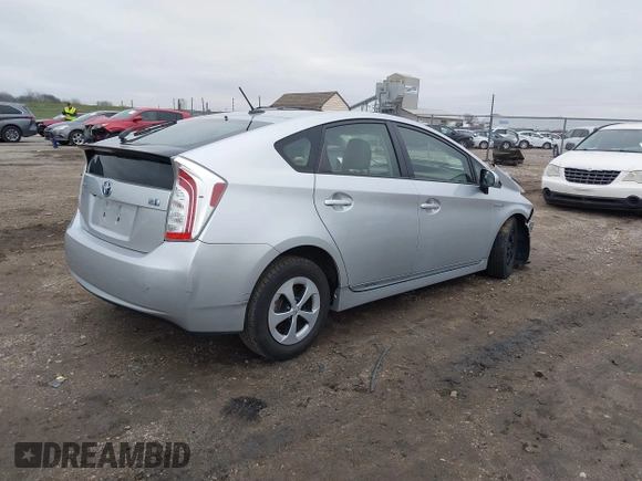 2012 Toyota Prius One z VIN JTDKN3DU8C5427314, wystawiony jako IAAI lot #40943665 z przebiegiem 56 044 mil mil oraz . Historia ofert i sprzedaży dostępna na DreamBid. Obrazek 4.