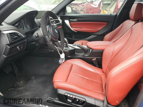 2015 BMW 2 Series M235i with VIN WBA1J7C51FV358993, listed as a Copart auction lot 59622473 with 45,630 mi miles. Bid and sale history available at carsss.com. Image 7.