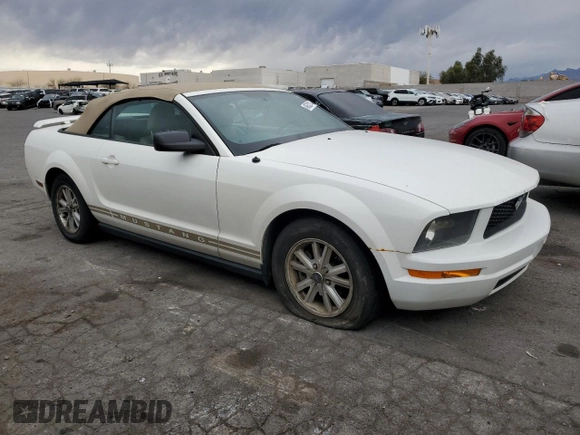 2006 Ford Mustang Standard with VIN 1ZVFT84N865110969, listed as a Copart auction lot 48632215 with 137,986 mi miles and Clean Title. Bid and sale history available at carsss.com. Image 4.