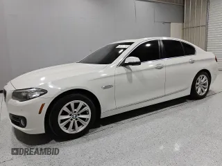 2015 BMW 5 Series 528i with VIN WBA5A5C54FD515959, listed as a Copart auction lot 51638635 with 113,649 mi miles and Clean Title. Bid and sale history available at carsss.com. Image 1.