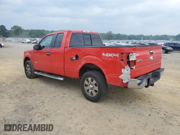 2011 Ford F-150 XL with VIN 1FTFX1ET4BFD21229, listed as a Copart auction lot 57248255 with 189,112 mi miles and Salvage title. Bid and sale history available at DreamBid. Image 2.