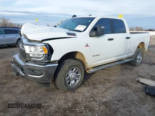 2023 Ram 2500 Big Horn with VIN 3C6UR5DL2PG618989, listed as a IAAI auction lot 40917764 with 35,736 mi miles. Bid and sale history available at carsss.com. Image 18.