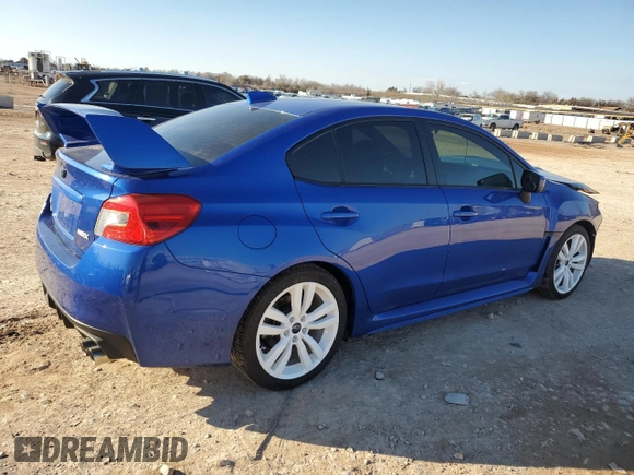 2016 Subaru WRX Premium with VIN JF1VA1E61G8833510, listed as a Copart auction lot 88782335 with 94,810 mi miles and Salvage Title. Bid and sale history available at carsss.com. Image 3.