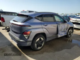 2024 Hyundai Kona SEL with VIN KM8HC3A68RU006550, listed as a Copart auction lot 51911685 with 8,620 mi miles and Salvage Title. Bid and sale history available at DreamBid. Image 3.