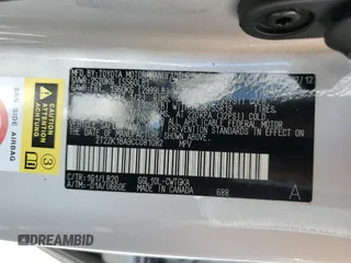 2012 Lexus RX 350 с VIN 2T2ZK1BA9CC081082, выставлен на аукционе Copart как лот 57641335 с пробегом 135 749 миль миль и Списание • Salvage title. История ставок и продаж доступна на DreamBid. Изображение 14.