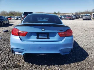 2016 BMW M4 with VIN WBS3U9C50GP969613, listed as a Copart auction lot 49438375 with 39,607 mi miles and Salvage Title. Bid and sale history available at carsss.com. Image 6.