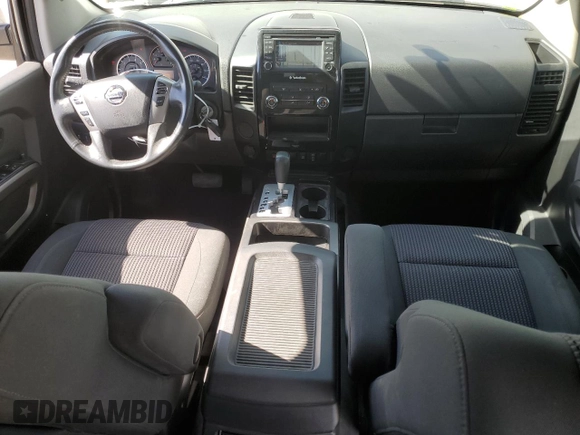 2015 Nissan Titan SE with VIN 1N6AA0ED5FN514397, listed as a Copart auction lot 58356325 with 70,102 mi miles and Salvage title. Bid and sale history available at DreamBid. Image 8.