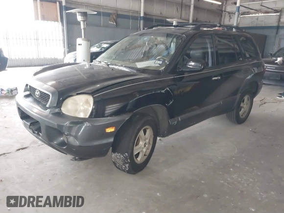 2004 Hyundai Santa Fe GLS with VIN KM8SC13E74U666943, listed as a IAAI auction lot 41616623 with 196,665 mi miles. Bid and sale history available at carsss.com. Image 2.