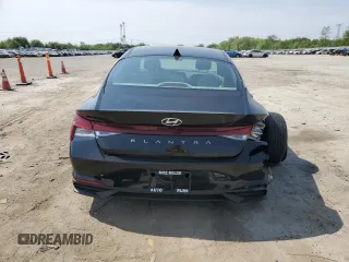 2023 Hyundai Elantra SEL with VIN KMHLM4AGXPU613794, listed as a Copart auction lot 56339415 with 16,349 mi miles and Salvage title. Bid and sale history available at DreamBid. Image 6.