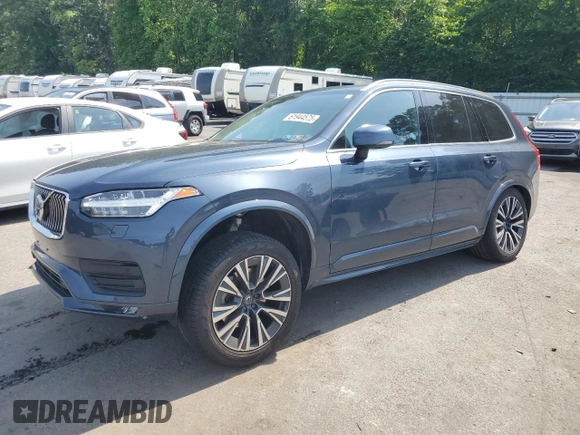 2022 Volvo XC90 Momentum with VIN YV4A22PKXN1867907, listed as a Copart auction lot 61944575 with 41,249 mi miles and Salvage title. Bid and sale history available at DreamBid. Image 1.