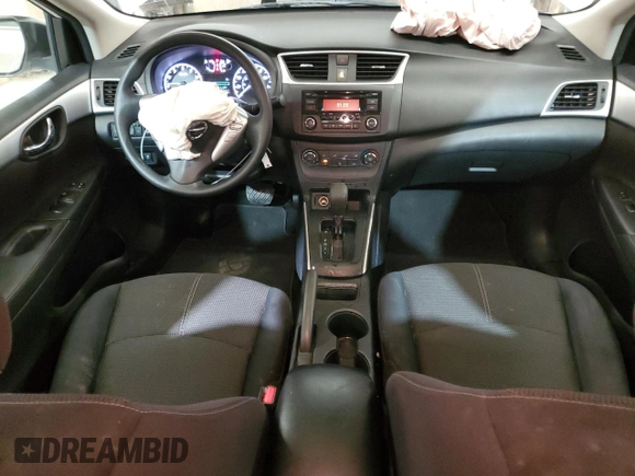 2017 Nissan Sentra S with VIN 3N1AB7AP6HY300102, listed as a Copart auction lot 53354405 with 65,781 mi miles and Salvage Title. Bid and sale history available at DreamBid. Image 8.