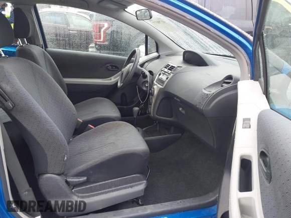 2010 Toyota Yaris with VIN JTDJT4K3XA5297583, listed as a IAAI auction lot 41798377 with 147,367 mi miles. Bid and sale history available at carsss.com. Image 5.