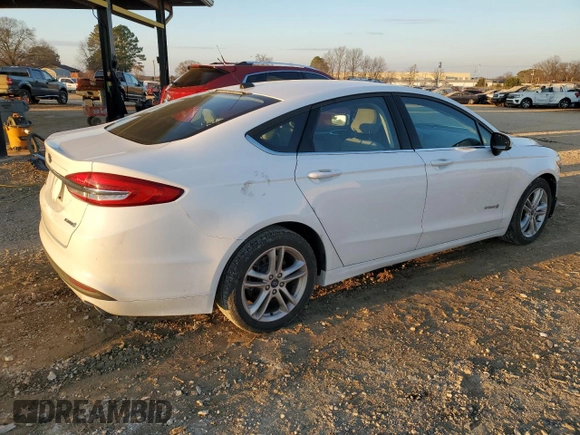 2018 Ford Fusion Hybrid S with VIN 3FA6P0UU4JR122581, listed as a Copart auction lot 88984465 with 81,554 mi miles and Salvage Title. Bid and sale history available at carsss.com. Image 3.