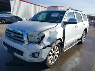 2008 Toyota Sequoia Platinum with VIN 5TDZY67A78S007926, listed as a IAAI auction lot 41809919 with 291,351 mi miles. Bid and sale history available at carsss.com. Image 17.