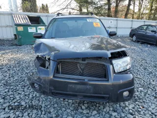 2007 Subaru Forester X with VIN JF1SG63657H712867, listed as a Copart auction lot 81040504 with 199,673 mi miles and Salvage Title. Bid and sale history available at carsss.com. Image 5.