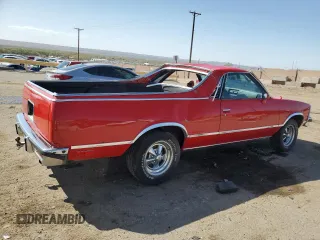 1980 Chevrolet El Camino z VIN 1W80JAR406857, wystawiony jako Copart lot #50603845 z przebiegiem 21 815 mil mil oraz Szkoda całkowita • Salvage title. Historia ofert i sprzedaży dostępna na DreamBid. Obrazek 3.