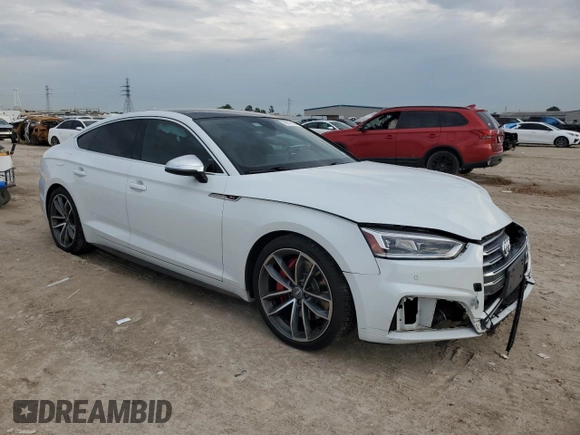 2019 Audi S5 Sportback Premium Plus z VIN WAUB4CF5XKA014726, wystawiony jako Copart lot #78779194 z przebiegiem 68 135 mil mil oraz Szkoda całkowita • Salvage title. Historia ofert i sprzedaży dostępna na DreamBid. Obrazek 4.