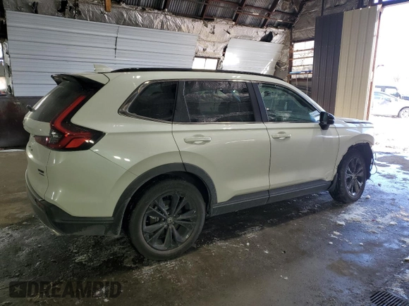 2025 Honda CR-V Sport Touring with VIN 2HKRS6H92SH808718, listed as a Copart auction lot 45447295 with 832 mi miles and Salvage Title. Bid and sale history available at DreamBid. Image 3.
