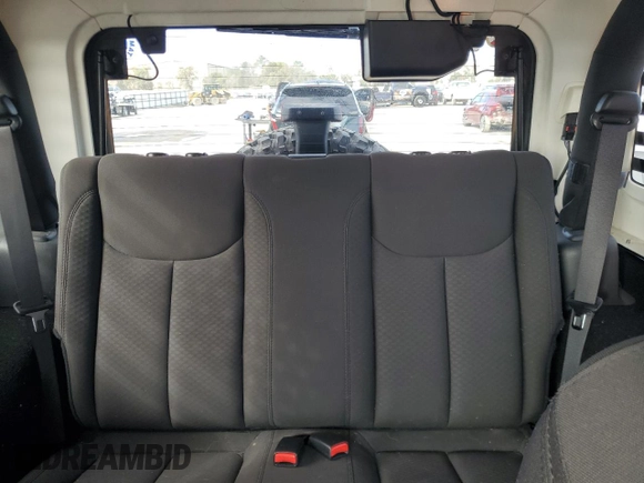 2017 Jeep Wrangler Willys Wheeler with VIN 1C4AJWAG1HL624254, listed as a Copart auction lot 42678975 with 51,936 mi miles and Salvage Title. Bid and sale history available at DreamBid. Image 10.