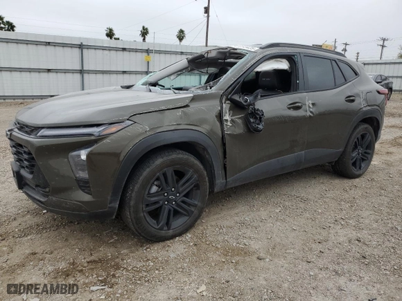 2024 Chevrolet Trax ACTIV with VIN KL77LKE22RC016298, listed as a Copart auction lot 41693425 with 0 mi miles and Salvage Title. Bid and sale history available at carsss.com. Image 1.