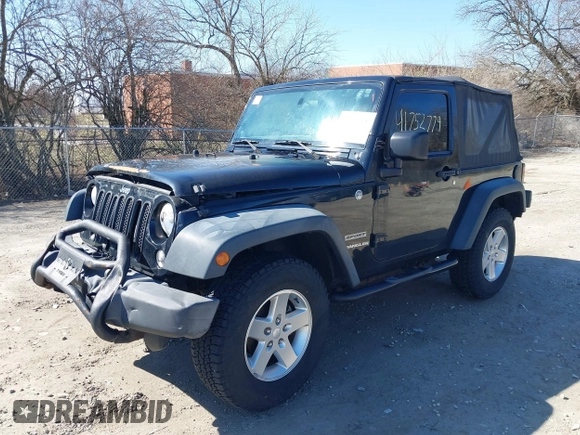 2014 Jeep Wrangler Sport with VIN 1C4AJWAGXEL319749, listed as a IAAI auction lot 41752779 with 140,045 mi miles and . Bid and sale history available at DreamBid. Image 19.